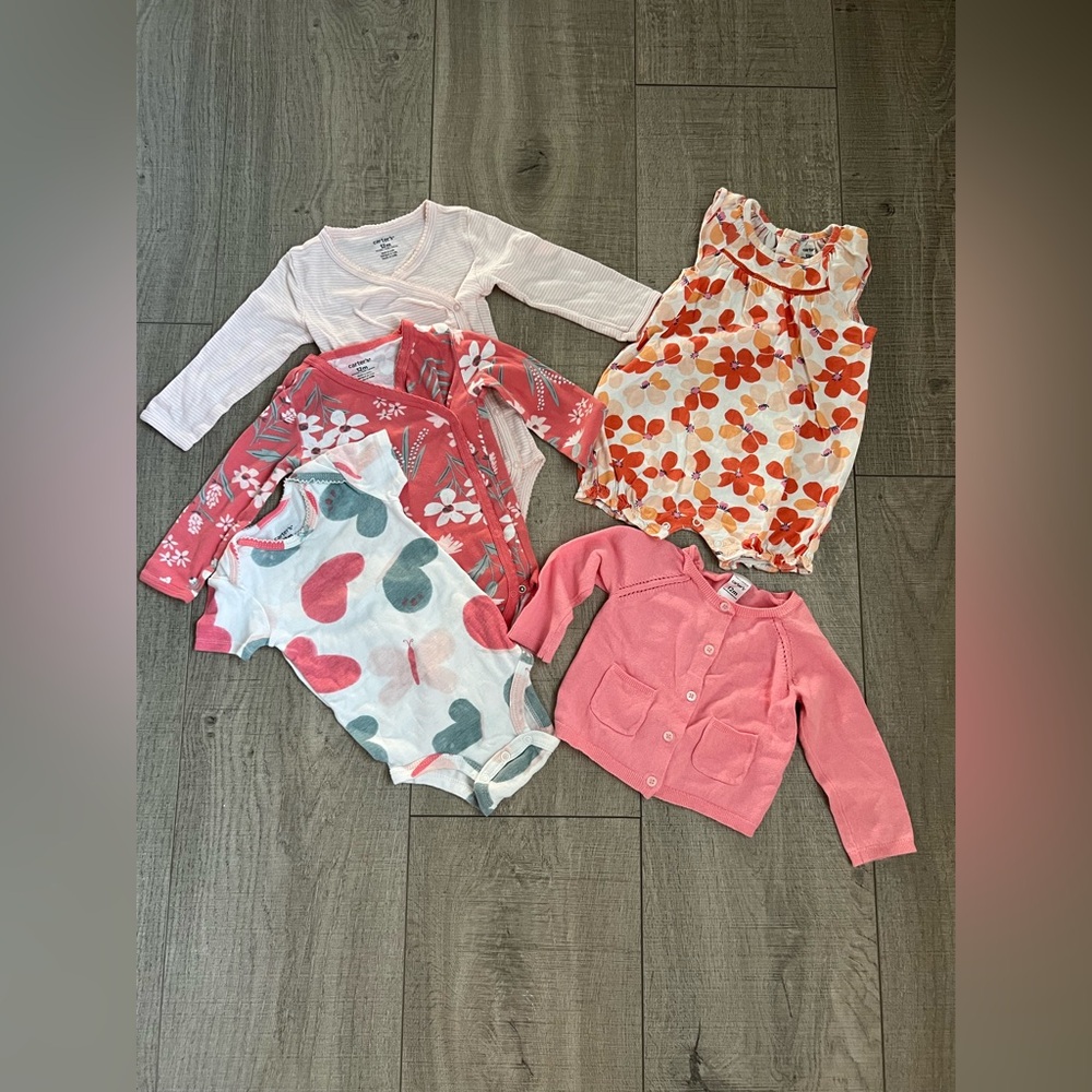 Carter's Baby Girl Bundle 12 Month